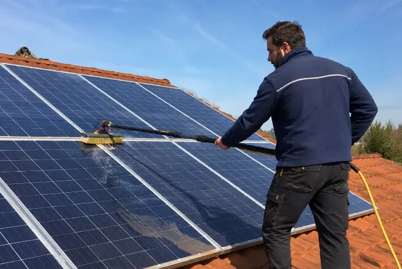 Nettoyage et entretien de panneaux solaires à Sumène